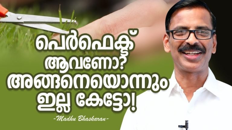 പെര്‍ഫക്ട് ആവണോ? അങ്ങനെയൊന്നും ഇല്ല കേട്ടോ?